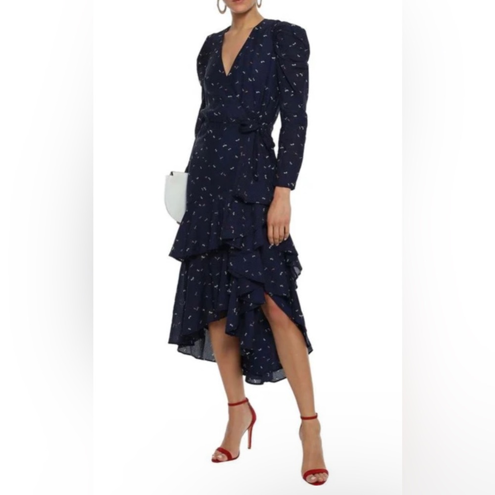 JOIE Miraly High Low MIDI DRESS. Size XS
